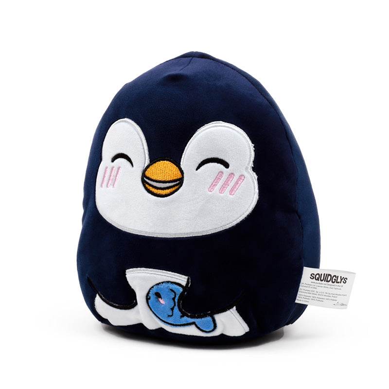 Squidglys Adoramals Ocean Nico the Penguin Plush Toy - Gift Arch