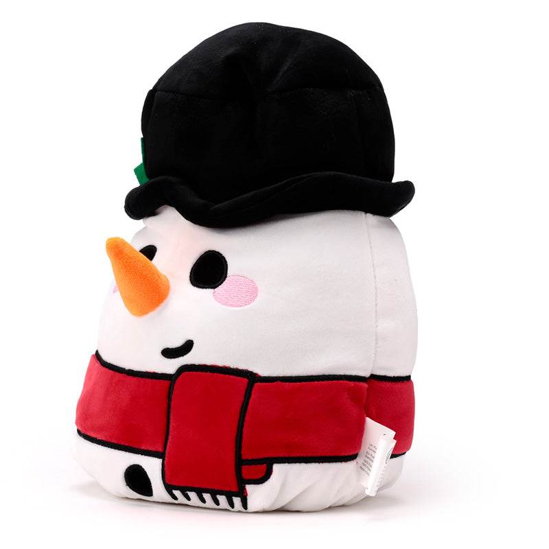 Squidglys Christmas Festive Friends Cole the Snowman Plush Toy - Gift Arch
