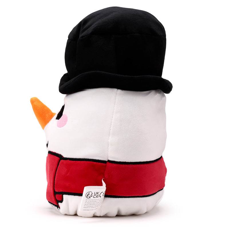 Squidglys Christmas Festive Friends Cole the Snowman Plush Toy - Gift Arch