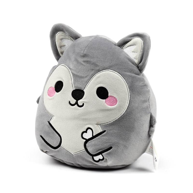 Squidglys Dorian the Wolf Adoramals Plush Toy - Gift Arch