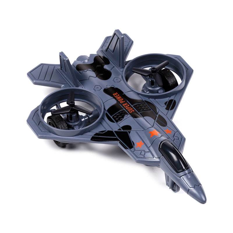 Stealth Fighter Friction Push/Pull Action Toy - Gift Arch