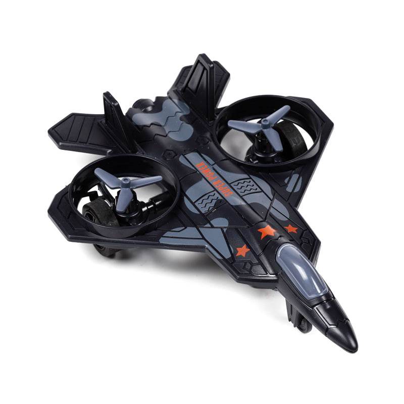 Stealth Fighter Friction Push/Pull Action Toy - Gift Arch