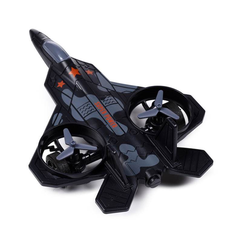 Stealth Fighter Friction Push/Pull Action Toy - Gift Arch