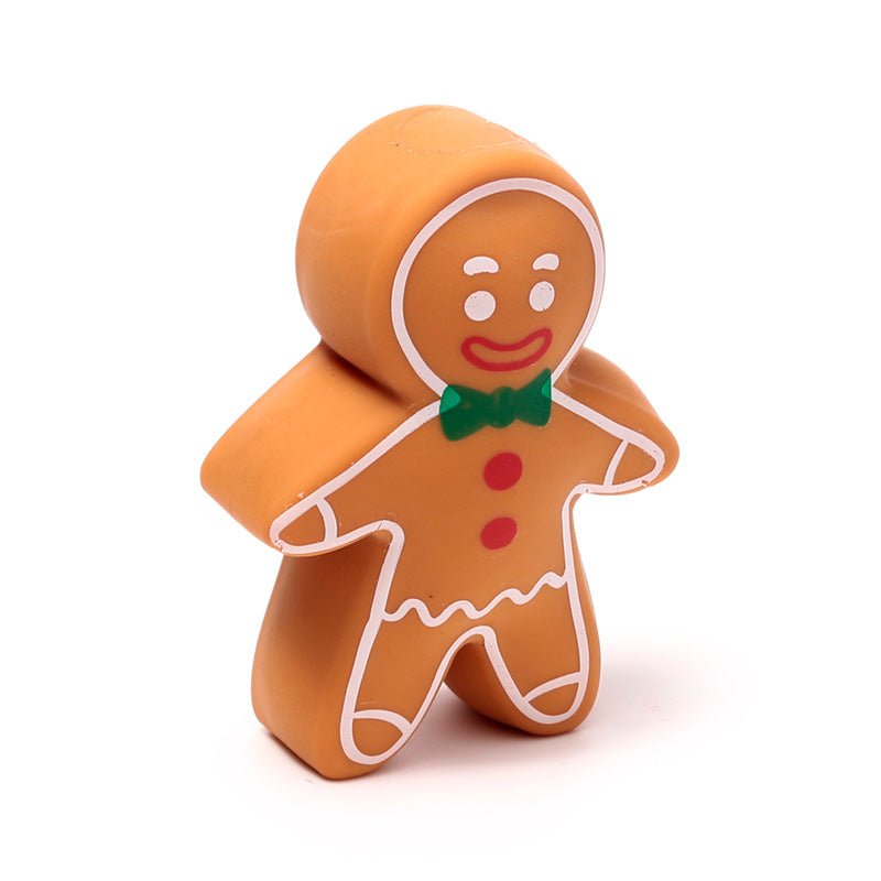 Stretchy Baker Street Christmas Gingerbread Man Toy - Gift Arch