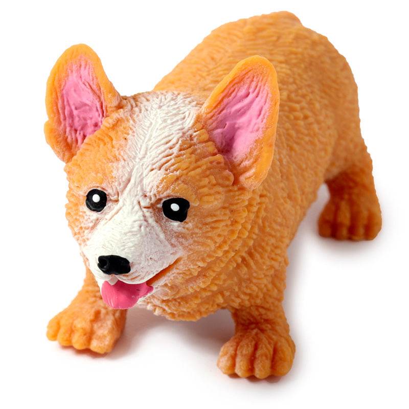 Stretchy Corgi Dog Toy - Gift Arch