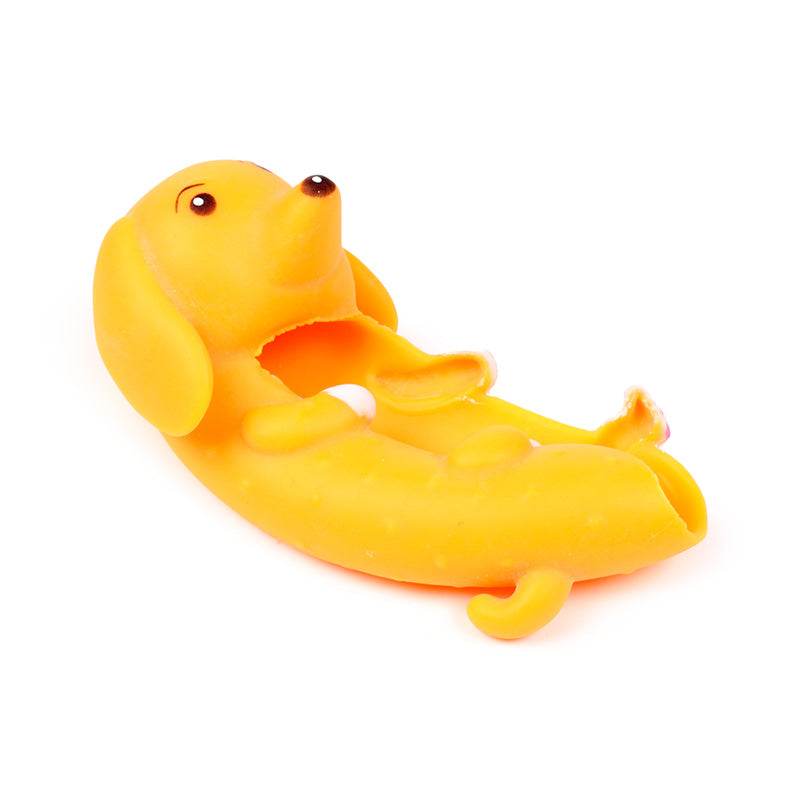 Stretchy Hot Dog Sausage Dog Toy - Gift Arch