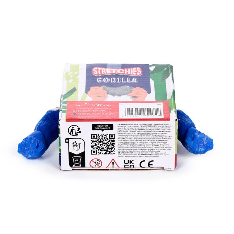 Stretchy Union Jack Gorilla Toy 9.5cm - Gift Arch