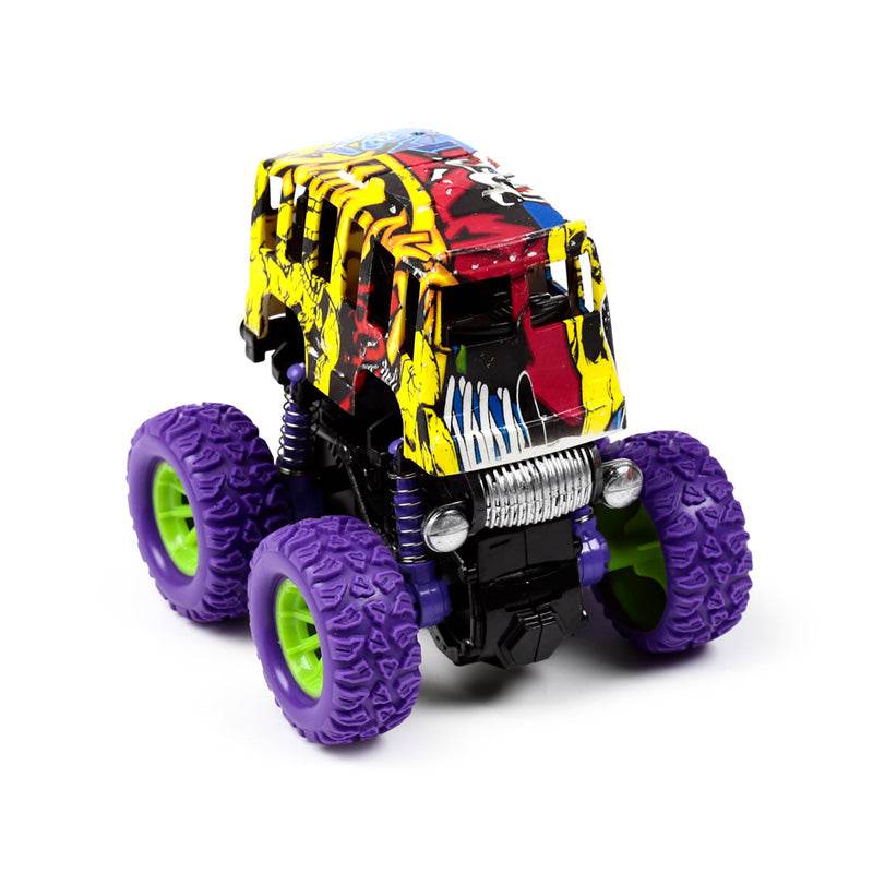Stunt Graffiti Bus Friction Push/Pull Action Toy - Gift Arch