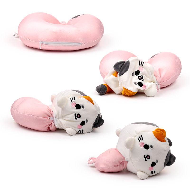 Swapseazzz Adoramals Cat 2-in-1 Plush Travel Pillow & Toy - Gift Arch