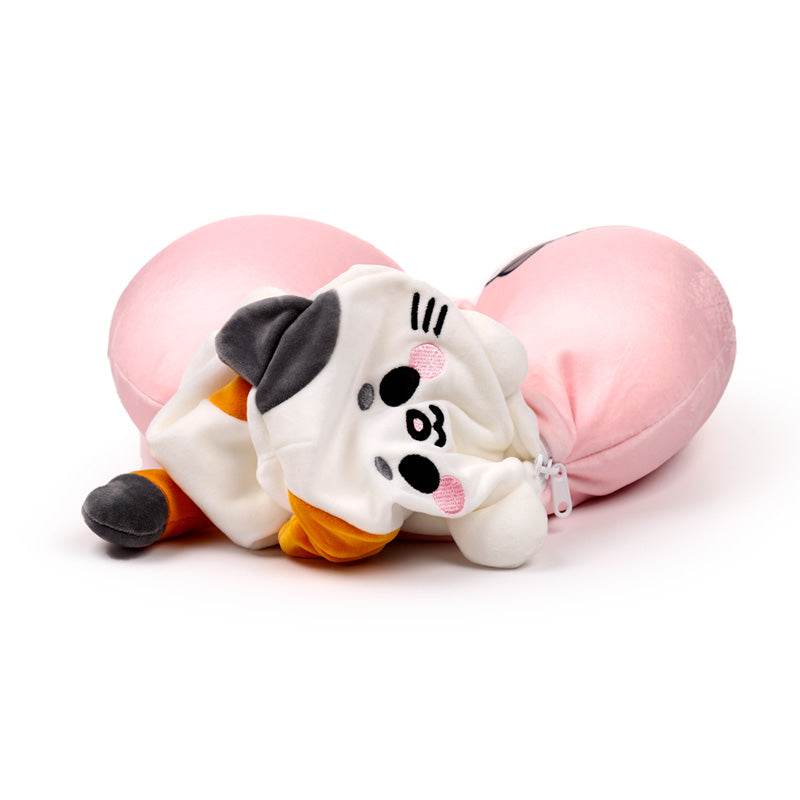 Swapseazzz Adoramals Cat 2-in-1 Plush Travel Pillow & Toy - Gift Arch