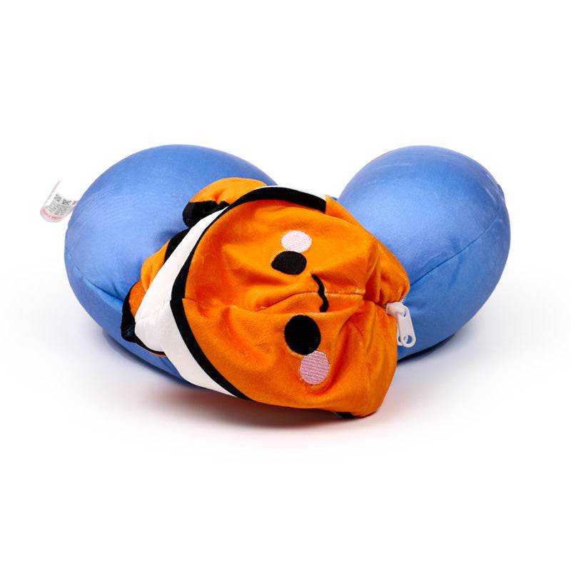 Swapseazzz Adoramals Ocean Clownfish 2-in-1 Plush Travel Pillow & Toy - Gift Arch
