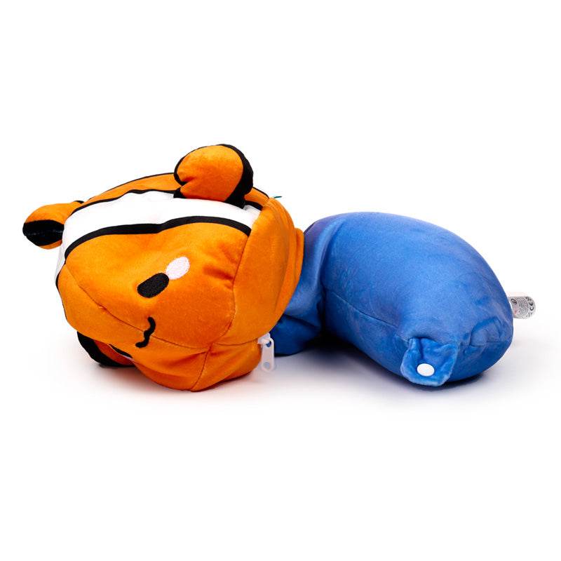 Swapseazzz Adoramals Ocean Clownfish 2-in-1 Plush Travel Pillow & Toy - Gift Arch
