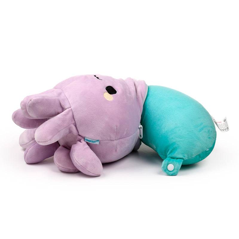 Swapseazzz Adoramals Ocean Octopus 2-in-1 Plush Travel Pillow & Toy - Gift Arch