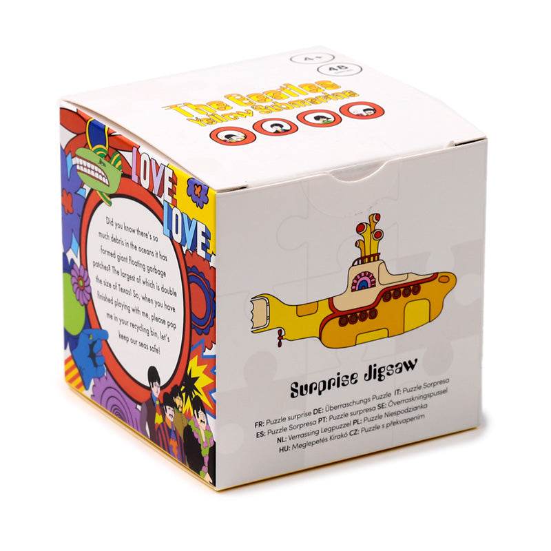 The Beatles Yellow Submarine 48pc Recycled Kids Jigsaw Puzzle - Gift Arch
