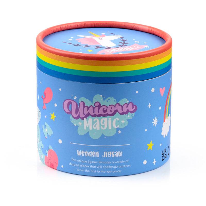 Unicorn Magic 90pc Shaped Jigsaw Puzzle - Gift Arch