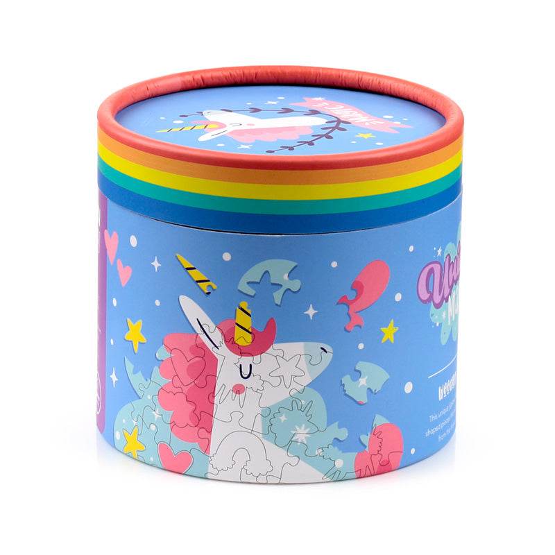 Unicorn Magic 90pc Shaped Jigsaw Puzzle - Gift Arch