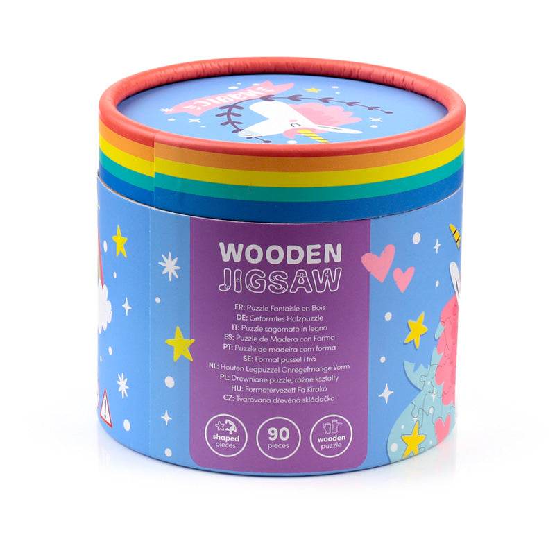 Unicorn Magic 90pc Shaped Jigsaw Puzzle - Gift Arch