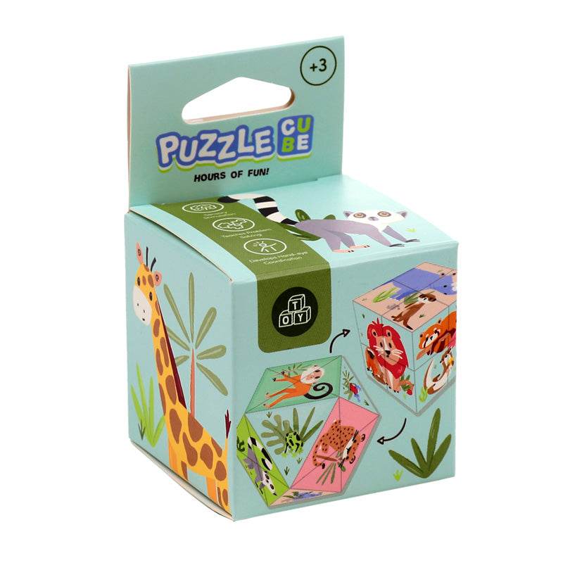 Zooniverse Puzzle Cube Toy - Gift Arch