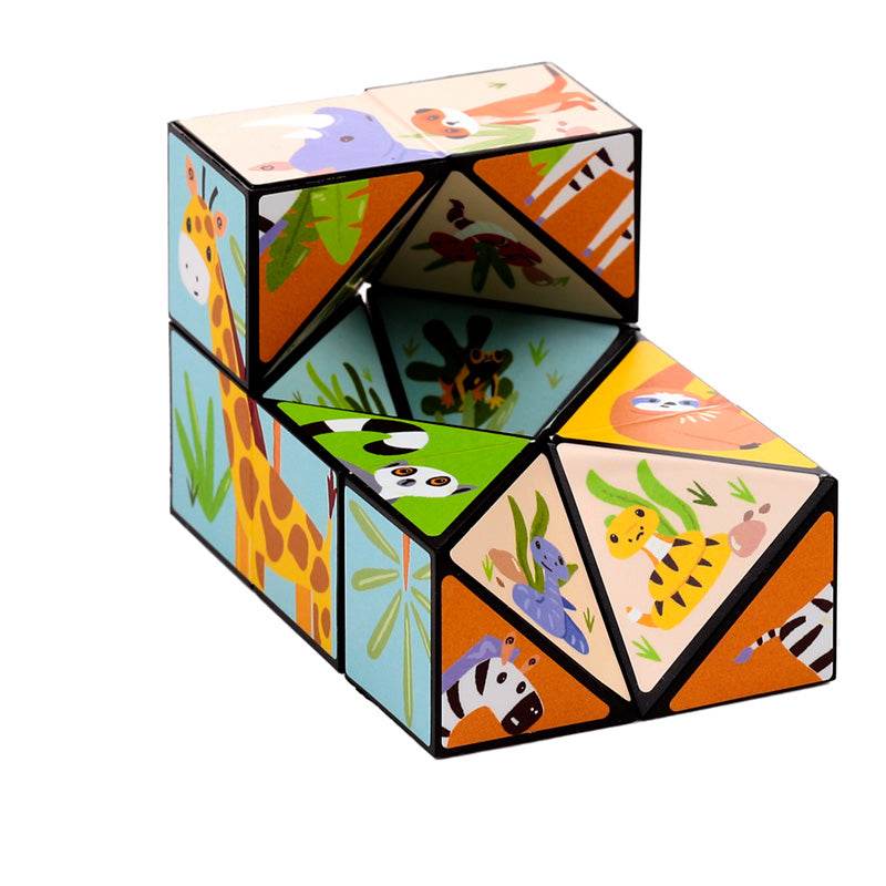 Zooniverse Puzzle Cube Toy - Gift Arch