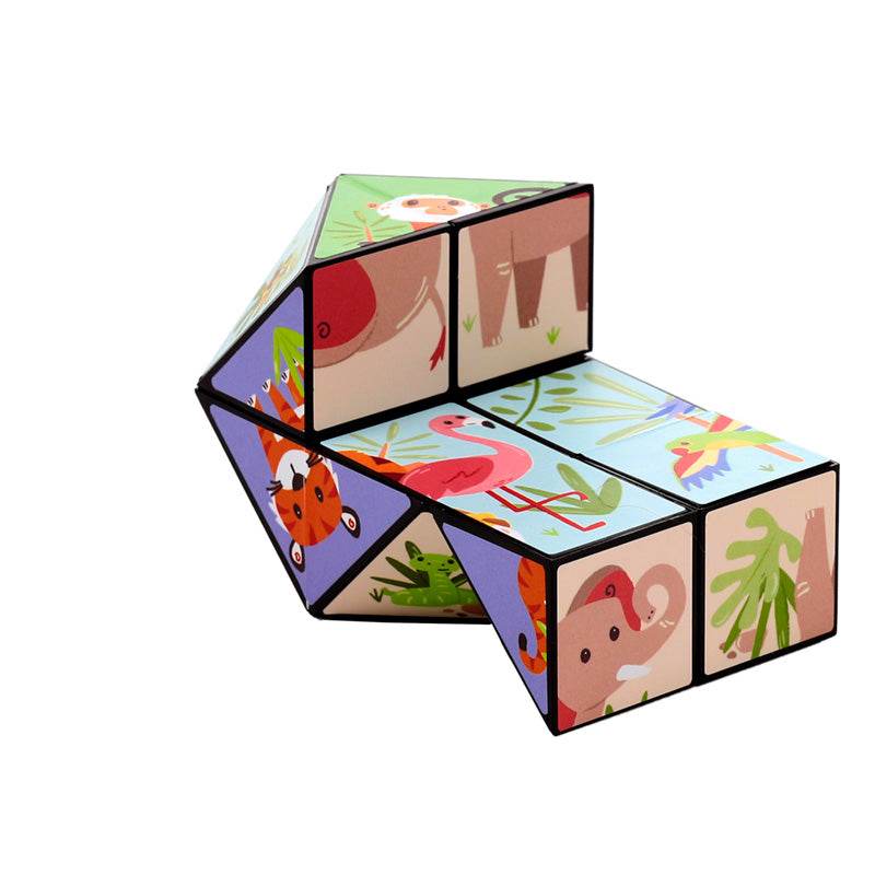 Zooniverse Puzzle Cube Toy - Gift Arch