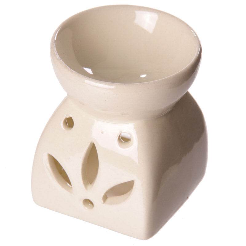 Eden Bright Single Colour Leaf Cutout Oil Burner - Gift Arch