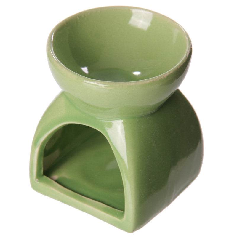 Eden Bright Single Colour Leaf Cutout Oil Burner - Gift Arch
