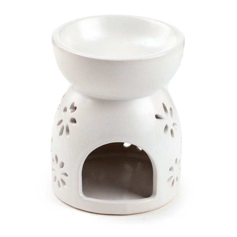 Eden Daisy Cut Out Ceramic Oil & Wax Melt Burner - Gift Arch