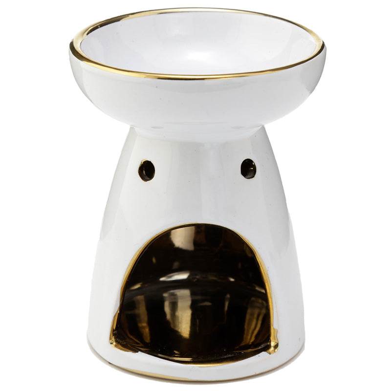Eden Metallic Gold Tree Ceramic Oil & Wax Melt Burner - Gift Arch
