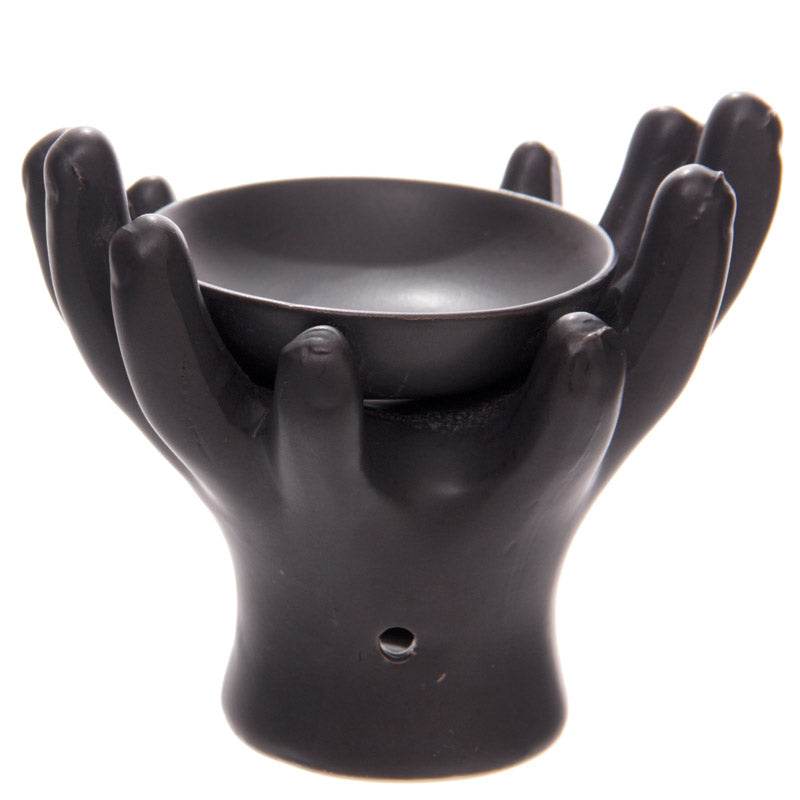 Eden Open Hands Ceramic Oil Burner - Gift Arch