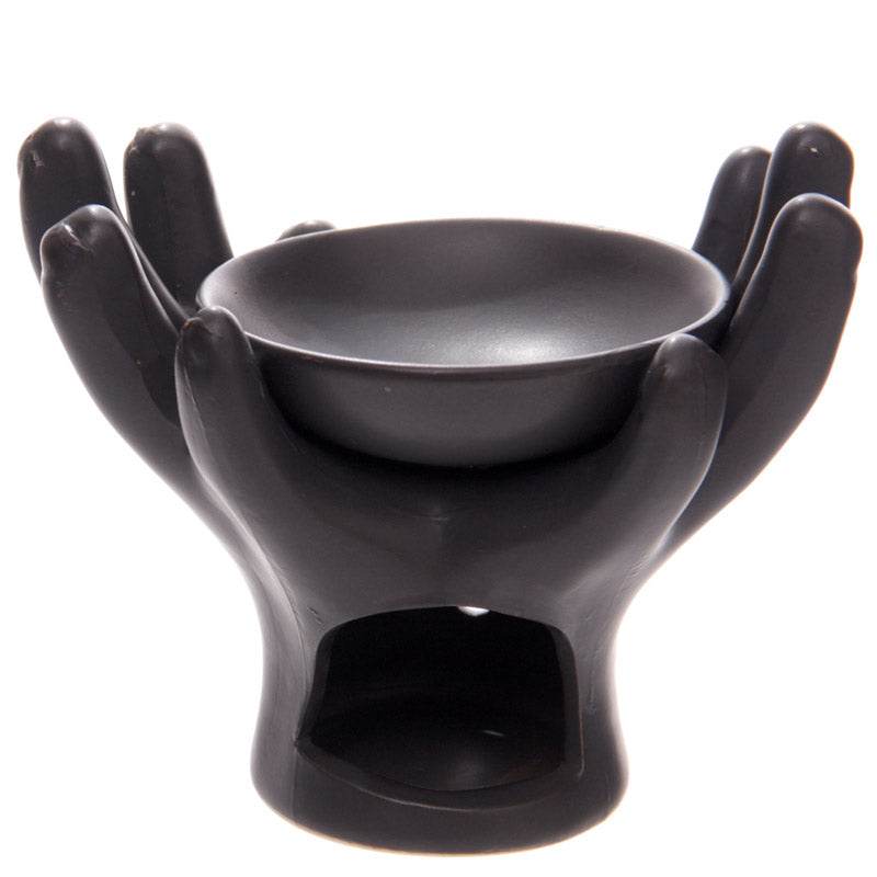 Eden Open Hands Ceramic Oil Burner - Gift Arch