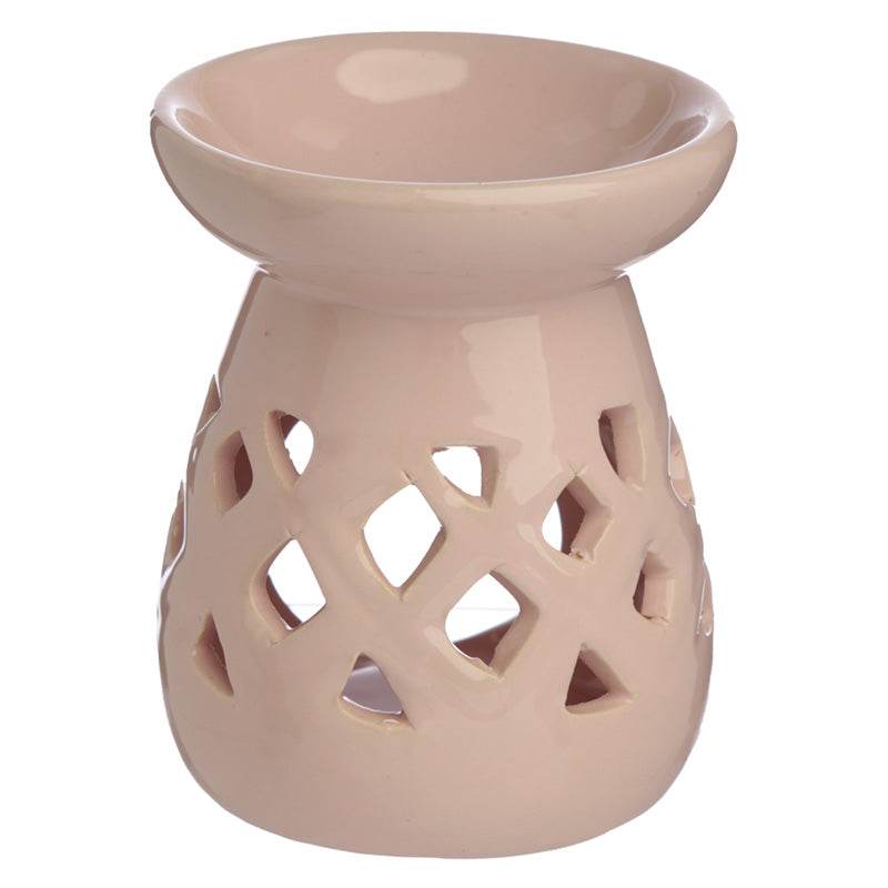 Eden Pastels Cut Out Lattice Ceramic Oil & Wax Melt Burner - Gift Arch
