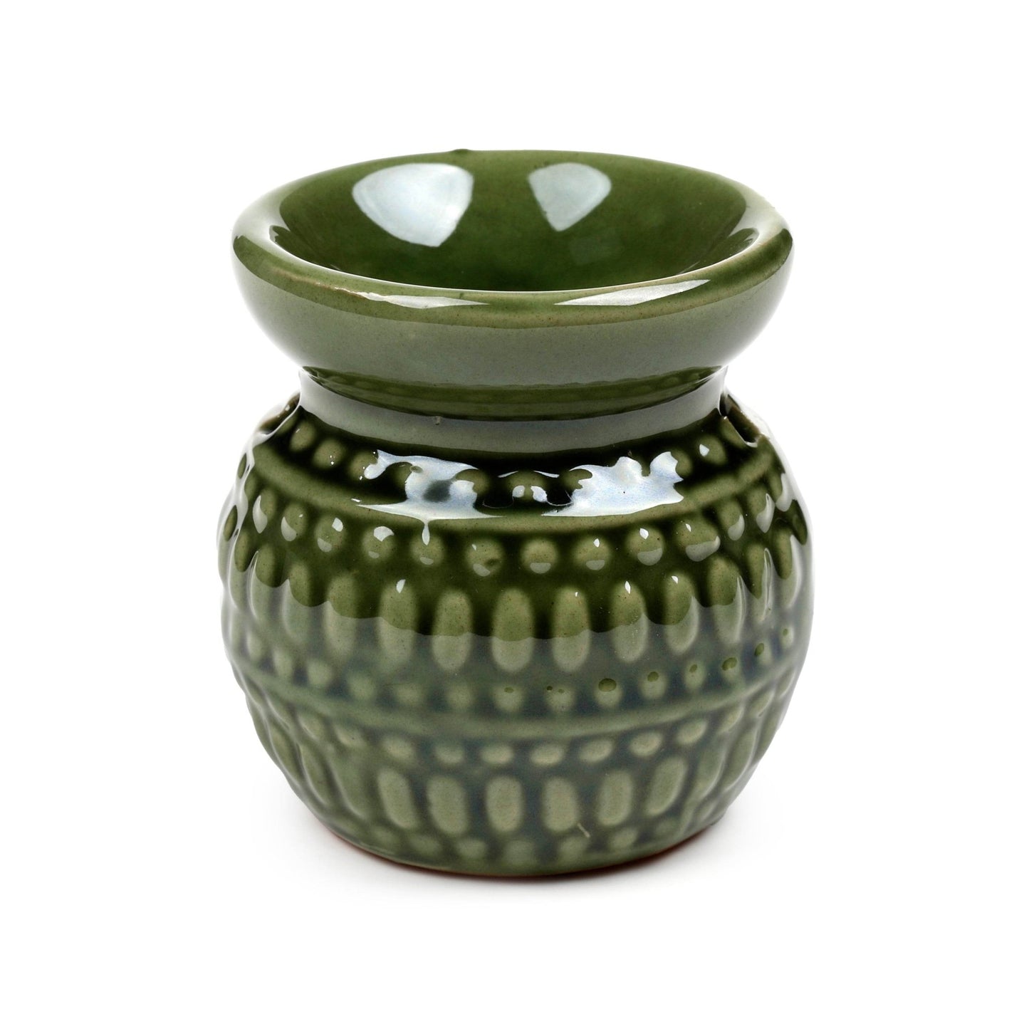 Eden Small Dotty Embossed Oil Burner - Gift Arch