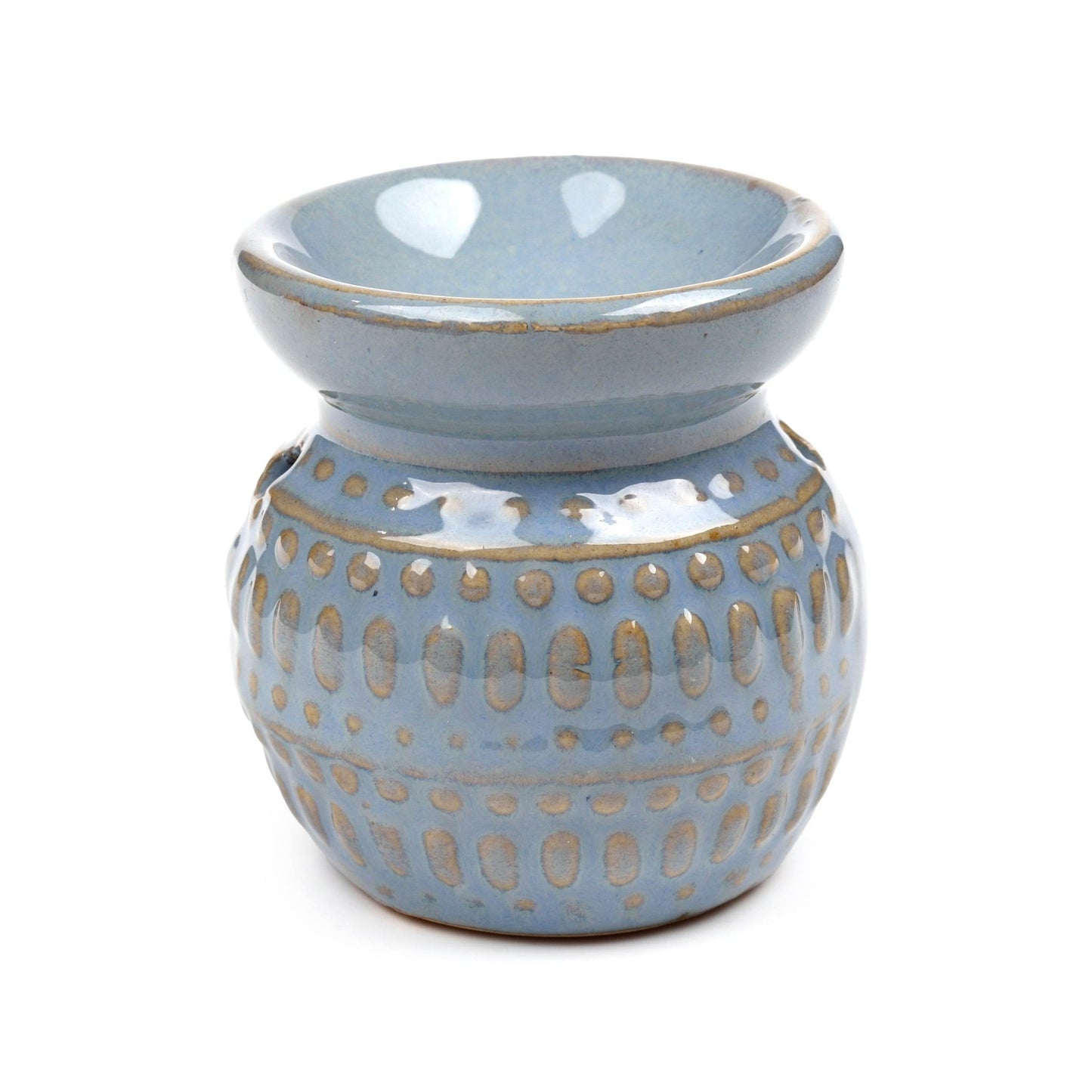 Eden Small Dotty Embossed Oil Burner - Gift Arch