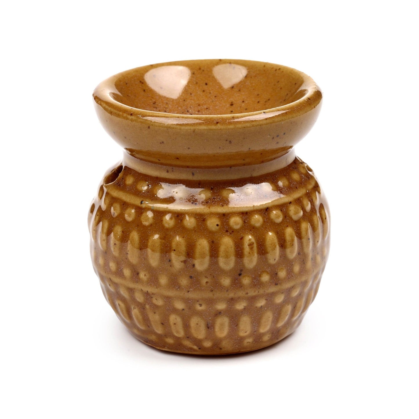 Eden Small Dotty Embossed Oil Burner - Gift Arch