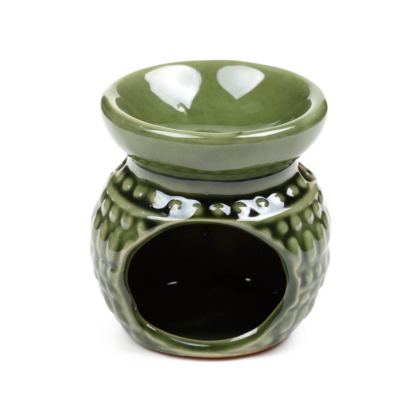 Eden Small Dotty Embossed Oil Burner - Gift Arch