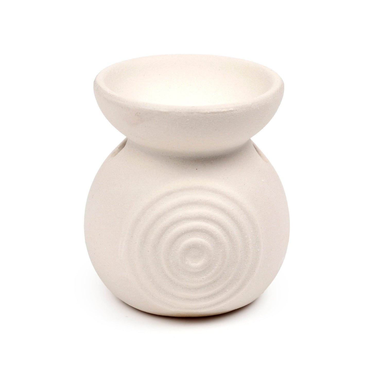 Eden Small Speckled Spiral Embossed Oil Burner - Gift Arch