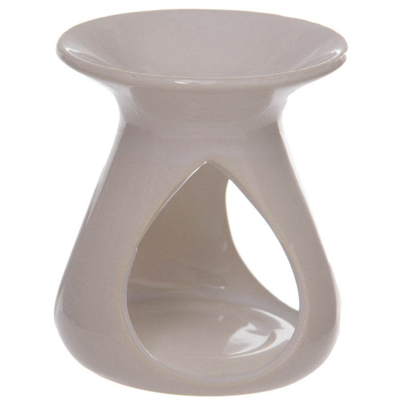 Eden White Tear Drop Ceramic Oil & Wax Melt Burner - Gift Arch
