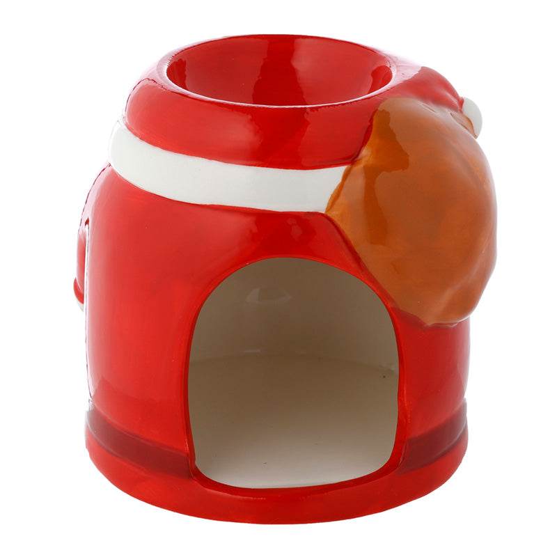 Festive Friends Santa Shaped Christmas Ceramic Oil Burner - Gift Arch
