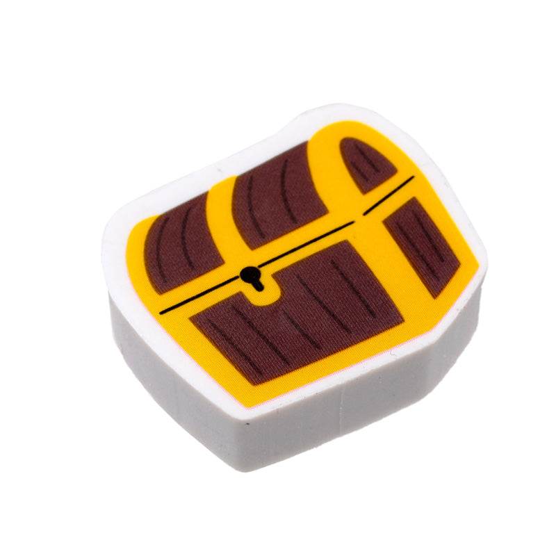 Jolly Roger Pirates 3 Piece Eraser Set - Gift Arch
