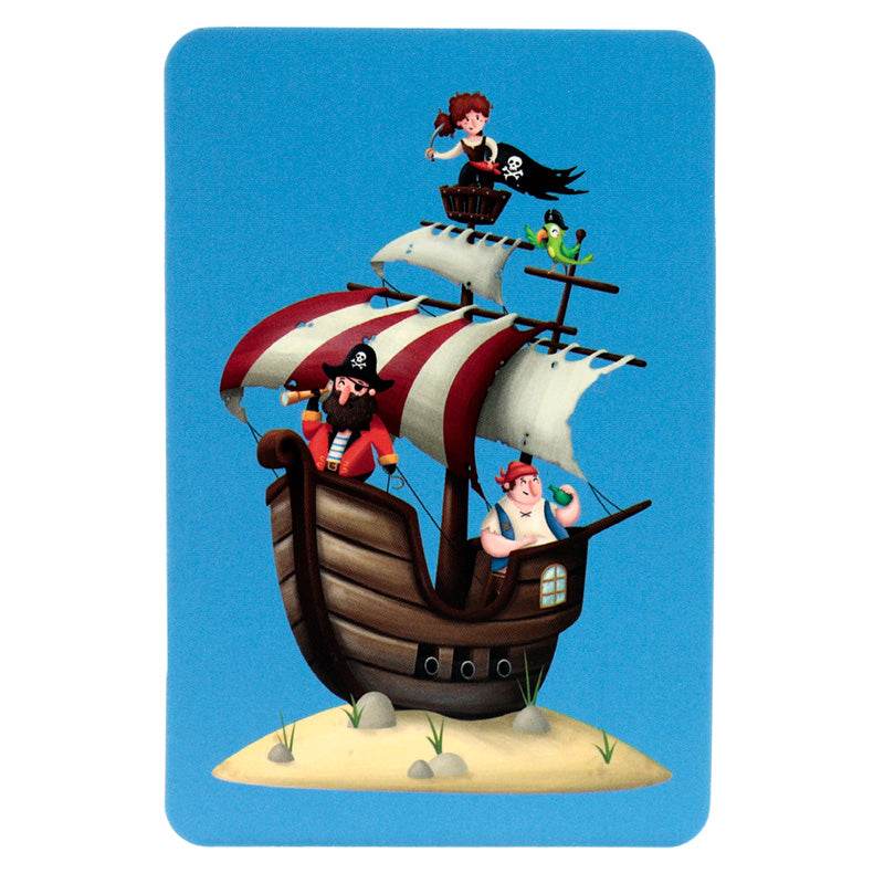 Jolly Rogers Pirates Kids Memory Card Set - Gift Arch