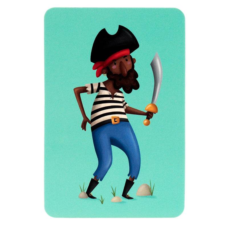 Jolly Rogers Pirates Kids Memory Card Set - Gift Arch