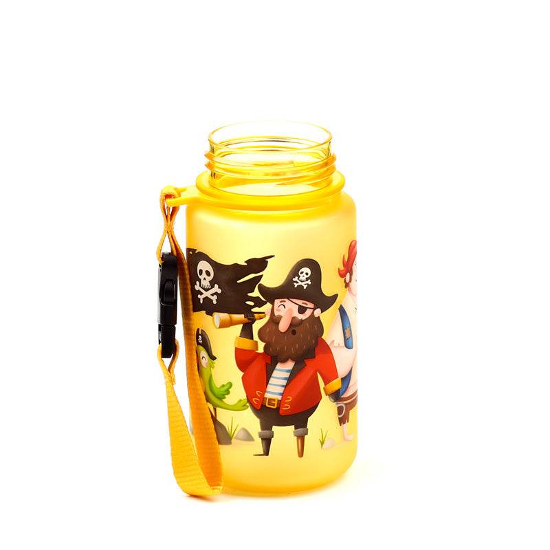 Jolly Rogers Pirates Pop Top 350ml Shatterproof Children's Bottle - Gift Arch