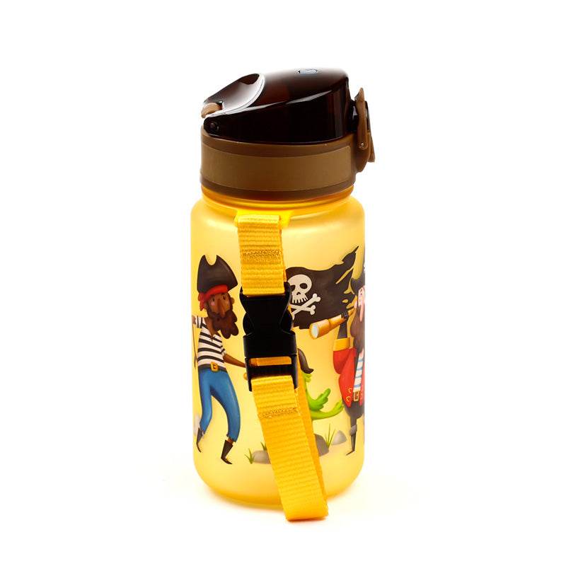 Jolly Rogers Pirates Pop Top 350ml Shatterproof Children's Bottle - Gift Arch