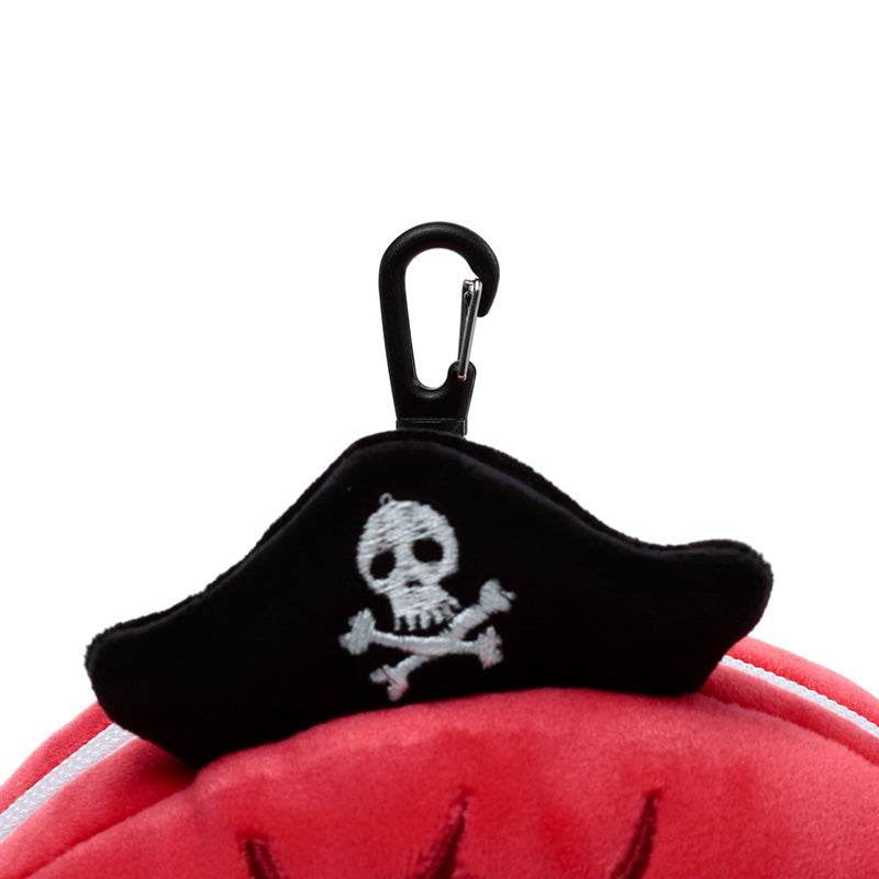 Relaxeazzz Jolly Roger Pirate Bembo the Parrot Travel Pillow & Eye Mask - Gift Arch