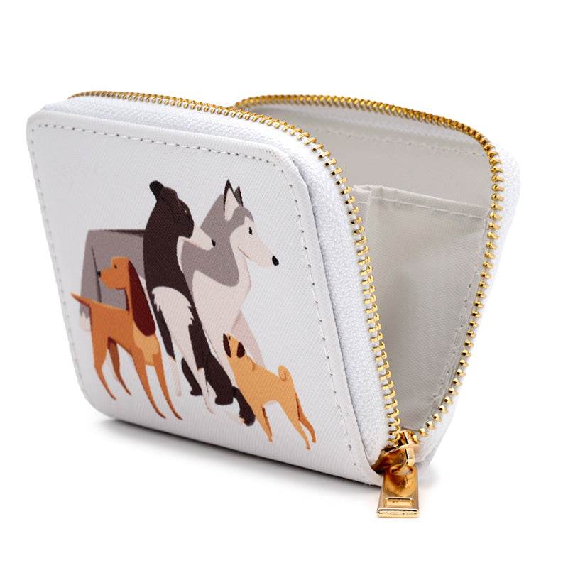 Barks Dog Zip Around Small Wallet Purse - Gift Arch