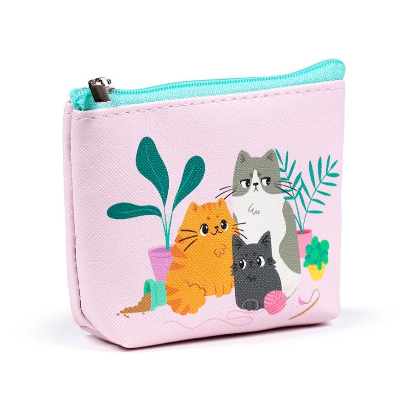 Beans & Co Cats PVC Purse - Gift Arch