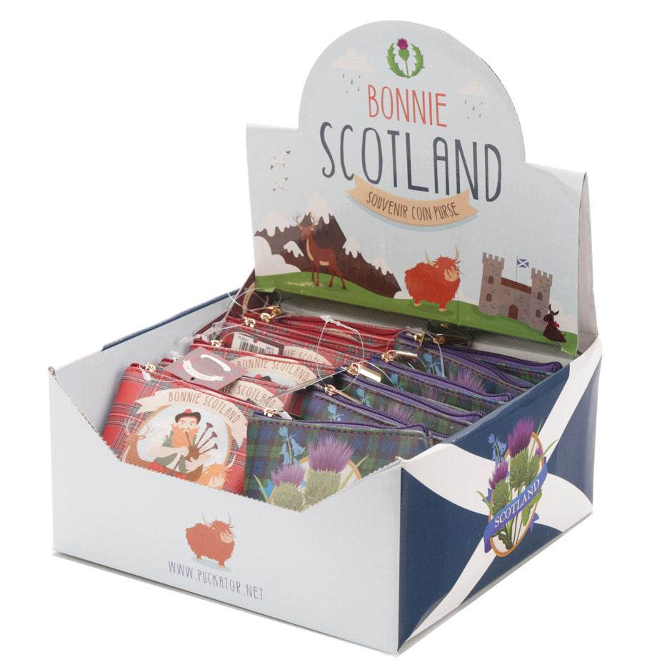 Bonnie Scotland PVC Purse - Gift Arch