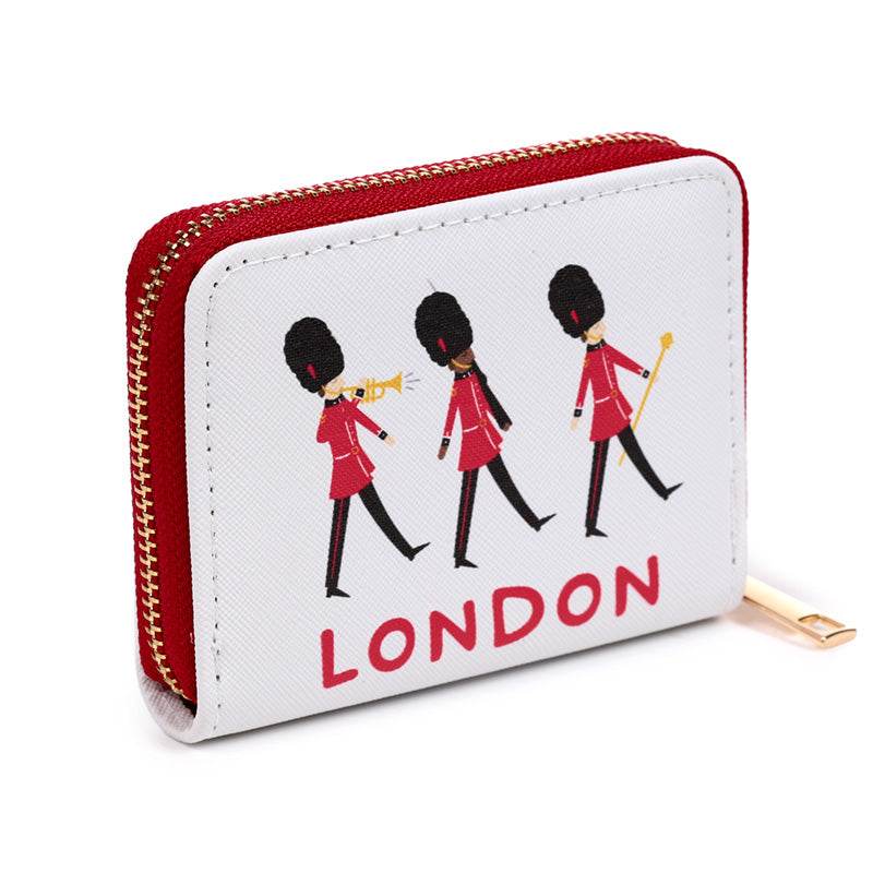 London Souvenir Zip Around Small Wallet Purse - Gift Arch