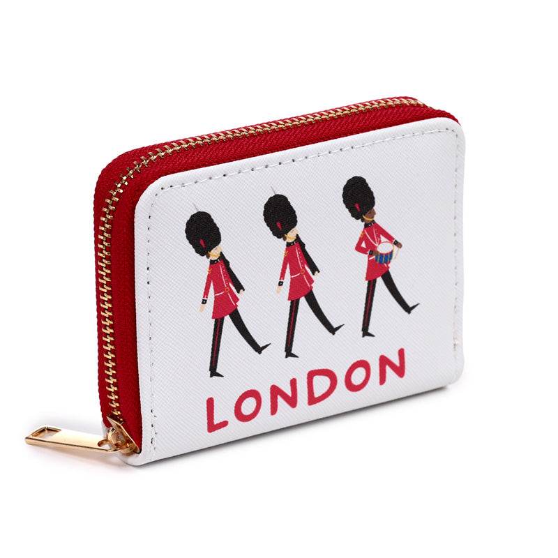 London Souvenir Zip Around Small Wallet Purse - Gift Arch