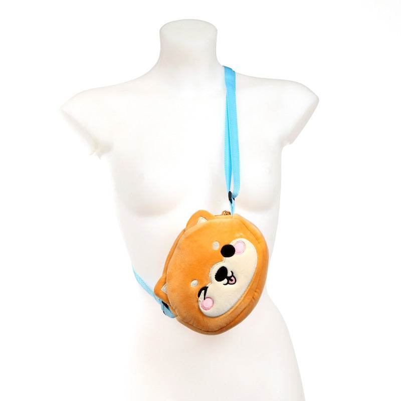 Shuggs the Shiba Inu Adoramals Crossbody Plush Shoulder Bag - Gift Arch
